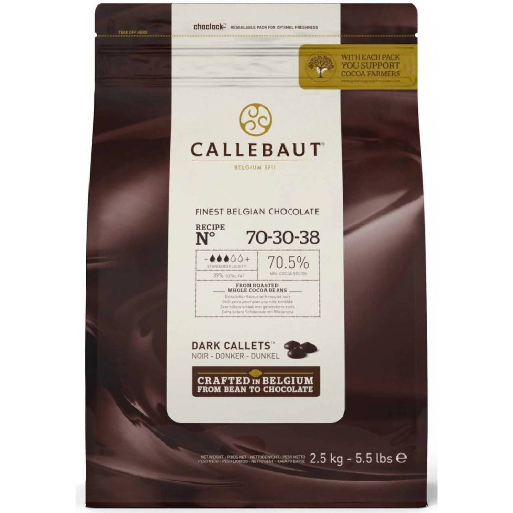 Barry Callebaut Čokoláda 70-30-38 hořká 70